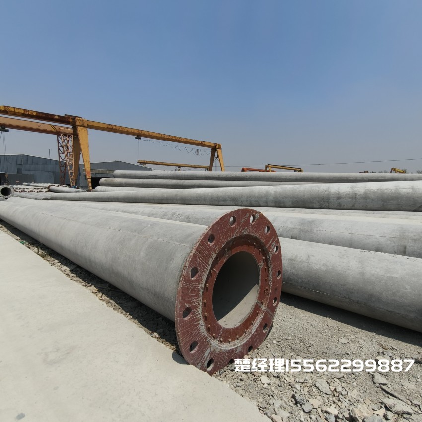 盐山12米无拉线电杆